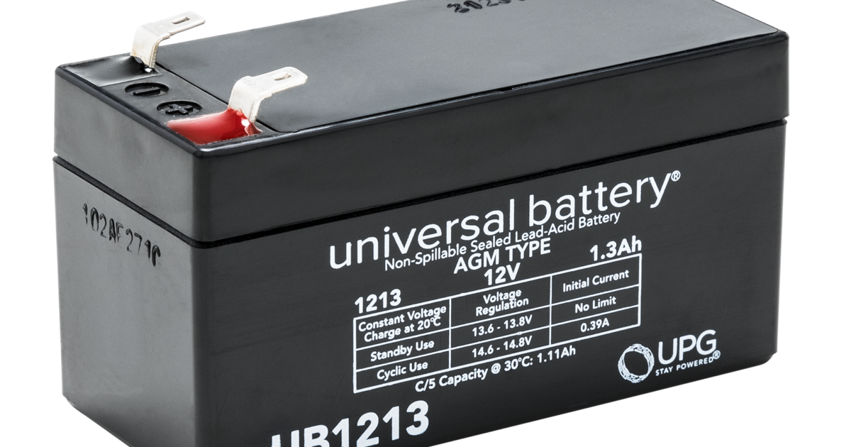 364/20 1.3 Ah 12 VDC Battery | DMP.com