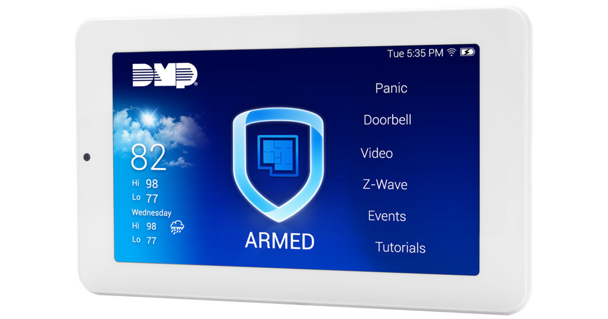 7-Inch Touchscreen Keypad (8800 Series) | DMP.com