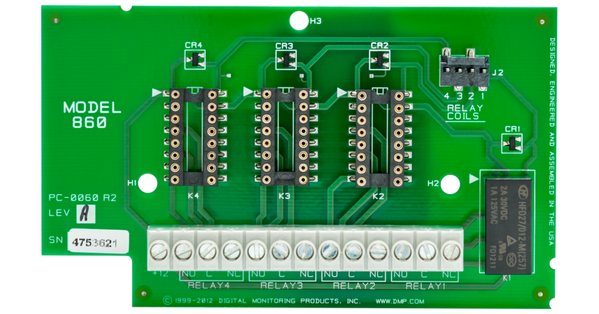DMP 305 Plug-in Output Relay – New